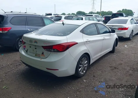 2014 Hyundai Elantra Se из США, поврежденный, VIN 5NPDH4AE1EH497100
